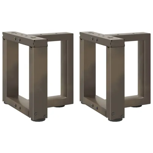 Noge za klub stolić T-oblika 2 kom Crne 30x25x(30-31) cm Čelik - Prirodna 30 x 25 x (30-31) cm Cijena