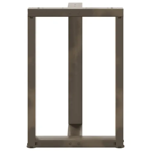 Noge za blagovaonski stol T-oblika 2 kom Crne 60x35x(72-73) cm Čelik - Prirodna 60 x 35 x (72-73) cm Cijena