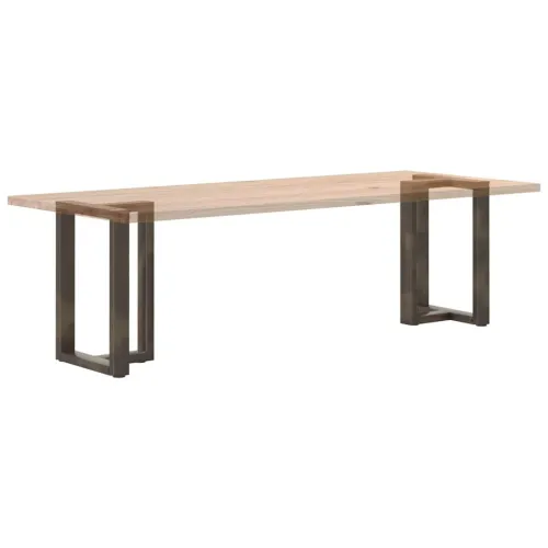 Noge za blagovaonski stol T-oblika 2 kom Crne 60x35x(72-73) cm Čelik - Prirodna 60 x 35 x (72-73) cm Cijena