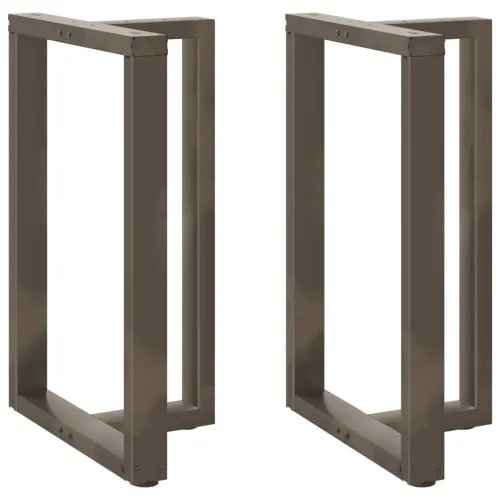 Noge za barski stol T-oblika 2 kom Crne 60x35x(90-91) cm Čelik - Prirodna 60 x 35 x (90-91) cm Cijena