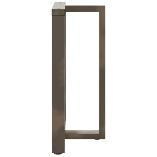 Noge za barski stol T-oblika 2 kom Crne 60x35x(90-91) cm Čelik - Prirodna 60 x 35 x (90-91) cm Cijena