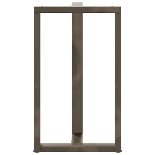 Noge za barski stol T-oblika 2 kom Crne 60x35x(100-101) cm Čelik - Prirodna 60 x 35 x (100-101) cm Cijena