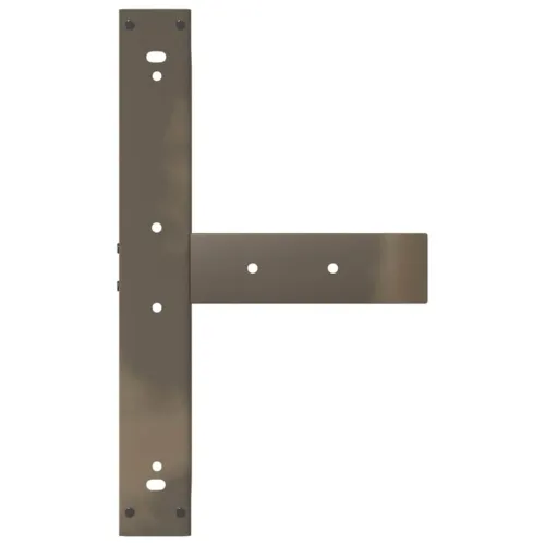 Noge za barski stol T-oblika 2 kom Crne 60x35x(100-101) cm Čelik - Prirodna 60 x 35 x (100-101) cm Cijena