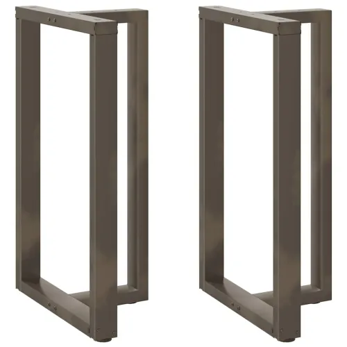 Noge za barski stol T-oblika 2 kom Crne 60x35x(100-101) cm Čelik - Prirodna 60 x 35 x (100-101) cm Cijena