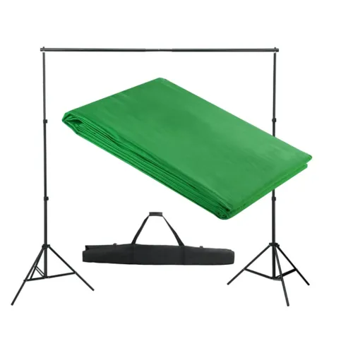 Green screen – Studijska pozadina 300 x 300 cm zeleni - Zelena 300 x 300 cm Cijena