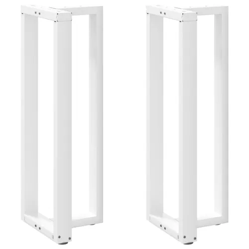 Noge za barski stol T-oblika 2 kom Bijele 40x35x(110-111) cm Čelik - Bijela 40 x 35 x (110-111) cm Cijena