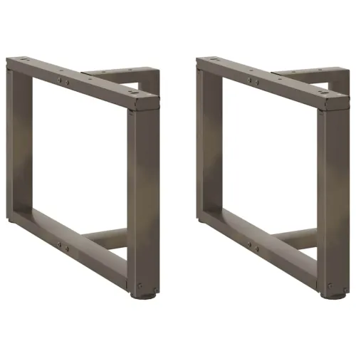 Noge za klub stolić T-oblika 2 kom Crne 60x25x(42-43) cm Čelik - Prirodna 60 x 25 x (42-43) cm Cijena
