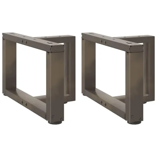 Noge za klub stolić T-oblika 2 kom Crne 50x25x(30-31) cm Čelik - Prirodna 50 x 25 x (30-31) cm Cijena