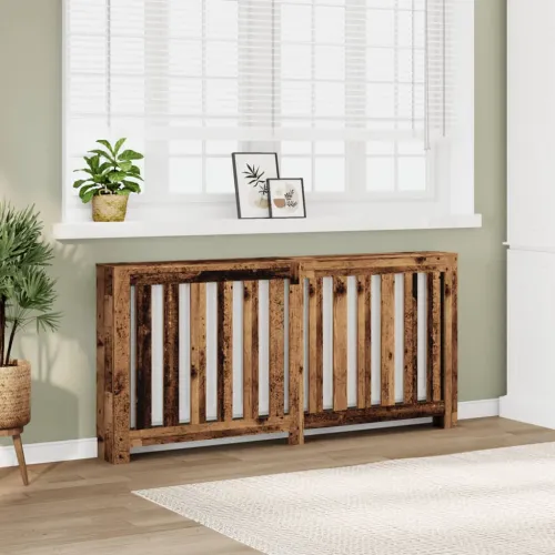 Pokrivač radijatora Staro drvo 175 x 20 x 82 cm - Staro drvo 175 x 20 x 82 cm Okomite letvice Cijena