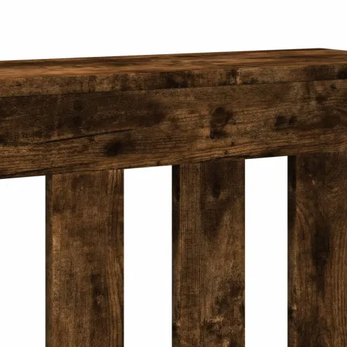 Maska za radijator - Pokrov za radijator hrasta sonome 78x20x82 cm konstruirano drvo - Dimljeni hrast 78 x 20 x 82 cm Okomite le Cijena