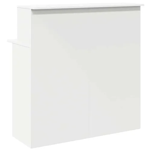 Recepcijski stol Bijeli 100x50x103,5 cm Inženirsko drvo - Bijela Cijena