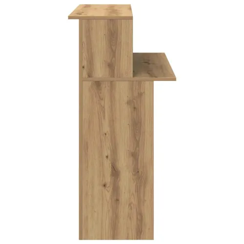 Recepcijski stol 100x50x103,5 cm od konstruiranog drva - Hrast artisan Cijena