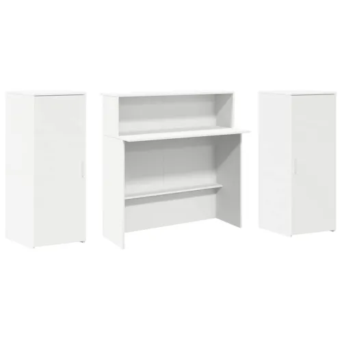 Recepcijski stol Bijeli 180x50x103,5 cm Inženirsko drvo - Bijela 180 x 50 x 103.5 cm Cijena