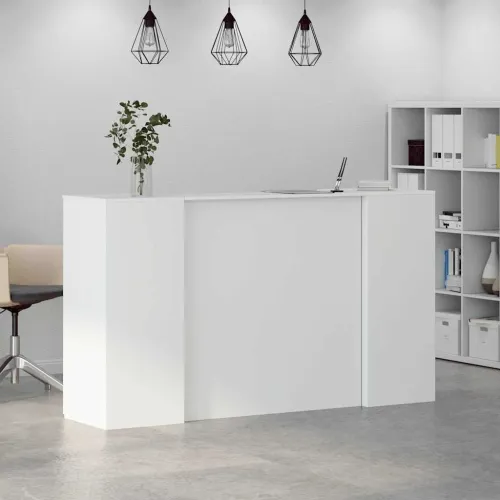 Recepcijski stol Bijeli 180x50x103,5 cm Inženirsko drvo - Bijela 180 x 50 x 103.5 cm Cijena