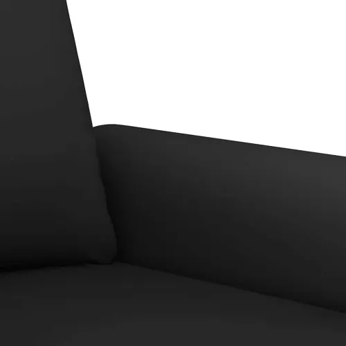 4-dijelni set sofa s jastucima crni baršunasti - Crna s jastucima i tabureom Cijena
