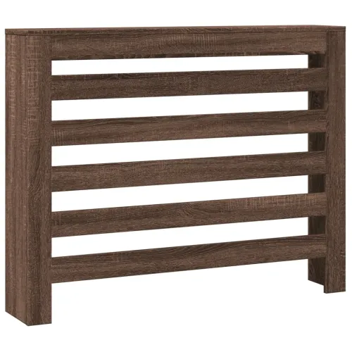 Maska za radijator - Pokrov za radijator hrasta sonome 104x20x82cm konstruirano drvo - Smeđi hrast 104 x 20 x 82 cm vodoravne le Cijena