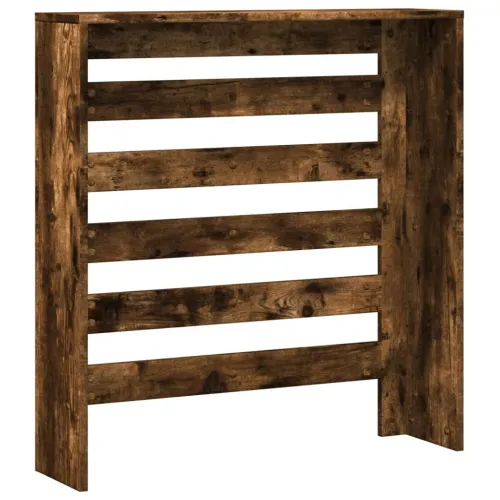 Maska za radijator - Pokrov za radijator hrasta sonome 78x20x82 cm konstruirano drvo - Dimljeni hrast 78 x 20 x 82 cm vodoravne  Cijena
