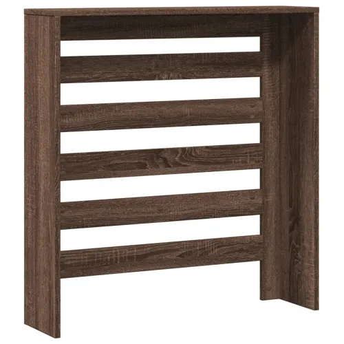 Maska za radijator - Pokrov za radijator hrasta sonome 78x20x82 cm konstruirano drvo - Smeđi hrast 78 x 20 x 82 cm vodoravne let Cijena