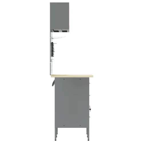 Set radnih ormarića s ladicama s policom 5 kom. Crvena - Crvena Radna klupa 100 cm (5 ladica i 1 vrata) Cijena