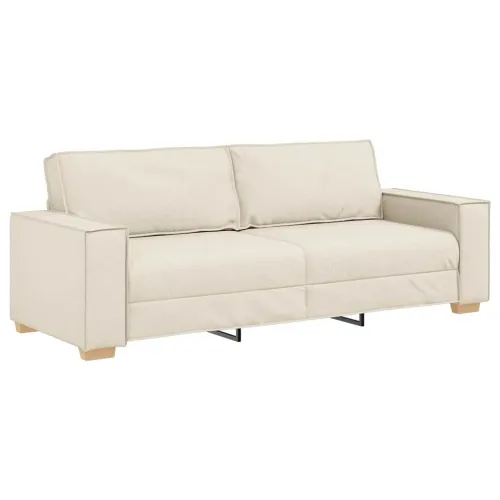 Set sofe 3 kom. Bež Platnasta tkanina - Sofa stolac +2 sjedala +3 sjedala Cijena