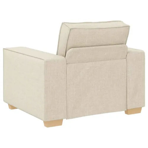 Set sofe 3 kom. Bež Platnasta tkanina - Sofa stolac +2 sjedala +3 sjedala Cijena