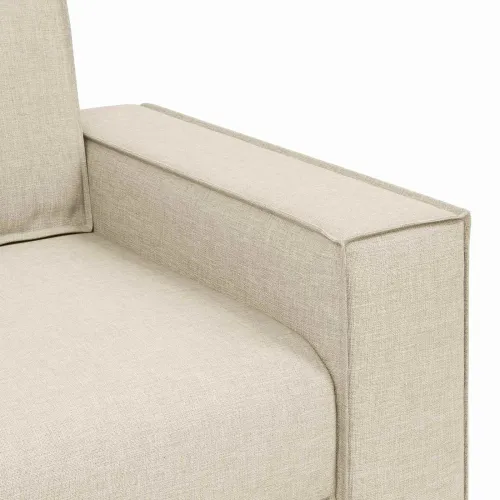 Sofa 2 kom. Bež Platnasta tkanina - Sofa za 2 osobe +3 sjedala Cijena