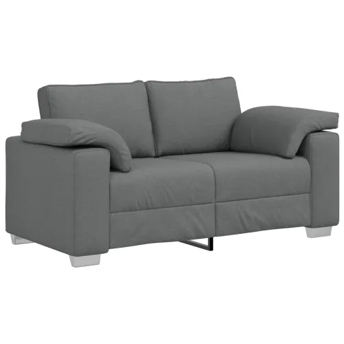 Sofa 2 kom. Tamno siva tkanina - Tamno siva Cijena
