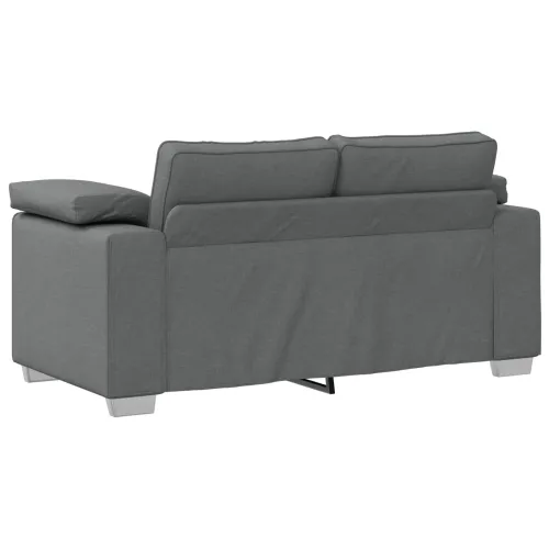 Sofa 2 kom. Tamno siva tkanina - Tamno siva Cijena