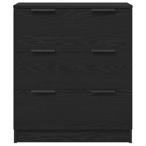 Kreveta 3 kom. Crni hrast 180 x 30 x 70 cm Konstruirano drvo - Crni hrast Cijena