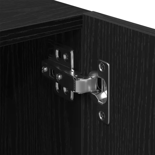 TV ormar 100 x 35 x 40 cm Crni hrast Konstruirano drvo - Crni hrast Cijena