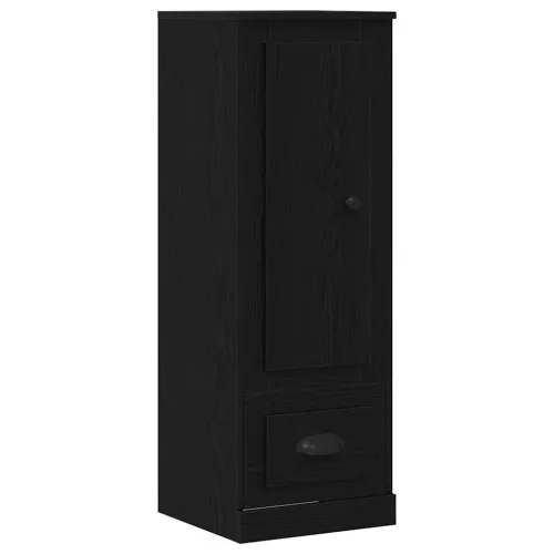 Kuhinjski ormarić Crni hrast 132 x 35.5 x 103.5 cm Konstruirano drvo - Crni hrast Cijena