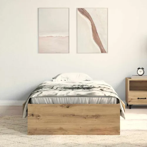 Okvir za krevet s ladicama Umjetnički hrast 90 x 190 cm - hrast artisan 90 x 190 cm Cijena