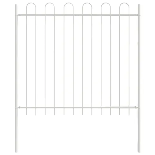 Vrtna Ograda BOXTEL 2 kom. 3,4 x 1 m Čelik s prahom Siva - Siva 340 cm 100 cm Cijena