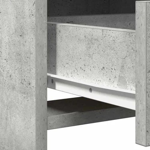 Set stola za oblačenje s LED 3 kom. Betonski sivi - Beton siva Cijena