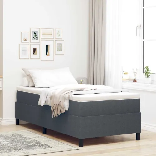 Okvir za krevet Tamno siva 80 x 200 cm Kordura tekstil - Tamno siva 80 x 200 cm Cijena