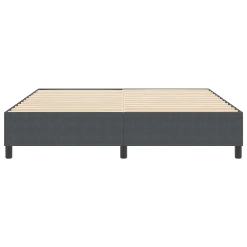 Okvir za krevet Tamno siva 180 x 200 cm Kordura tekstil - Tamno siva 180 x 200 cm Cijena