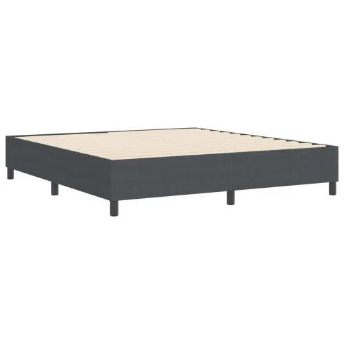 Okvir za krevet Tamno siva 180 x 200 cm Kordura tekstil - Tamno siva 180 x 200 cm Cijena
