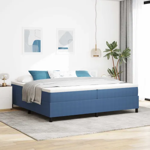 Okvir za krevet Plava 200 x 200 cm Kordura tekstil - Plava 200 x 200 cm Cijena