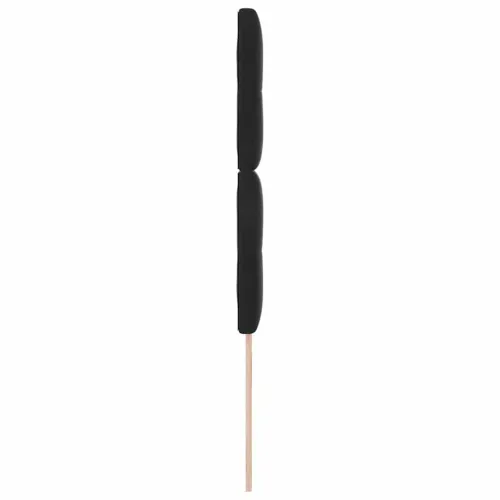 Uzglavlje Crna 80 cm Baršun - Crna 80 cm Visoki uzglavlje Cijena