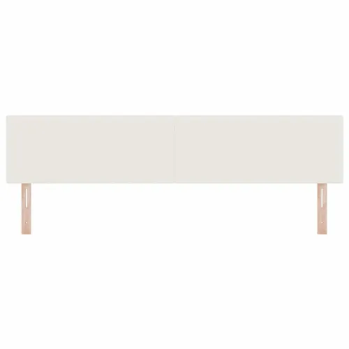 LED glava kreveta s LED trakama Krema 200 cm Kordura tekstil - Krema 200 cm Nizak uzglavlju Cijena