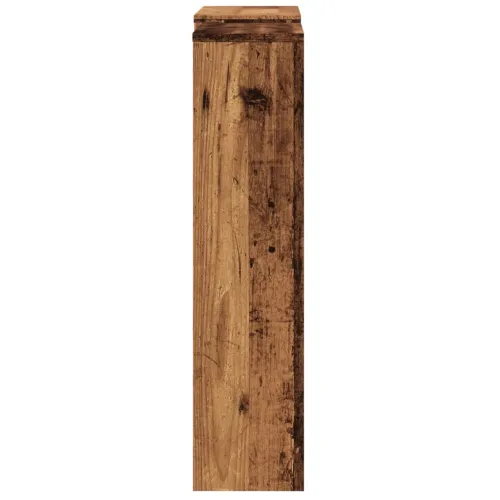 Maska za radijator - Pokrov za radijator boja staro drvo 205x21,5x83,5 cm drveni - Staro drvo 205 x 21,5 x 83,5 cm vodoravne let Cijena