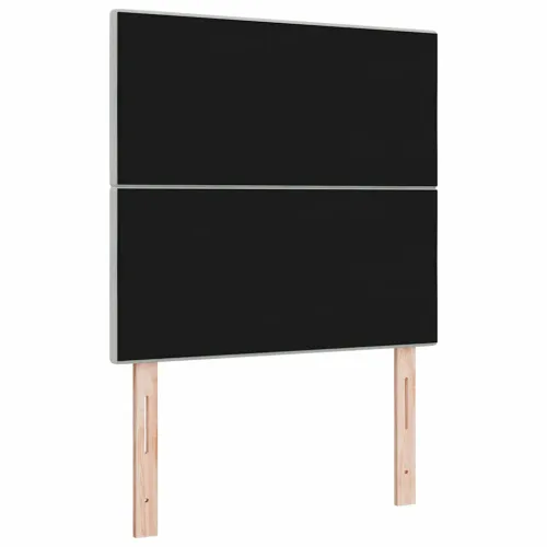 LED glava kreveta s LED trakama Svijetlo siva 100 cm Baršun - Svjetlosiva 100 cm Visoki uzglavlje Cijena