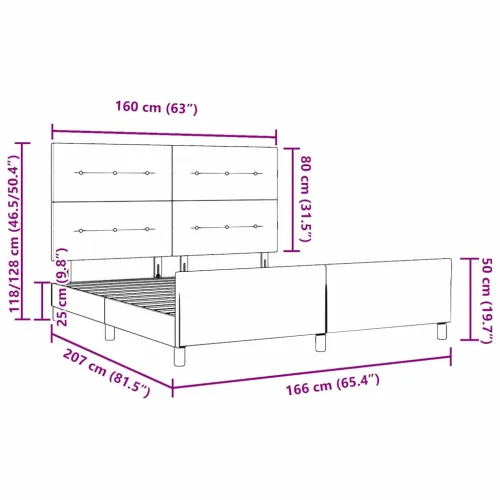 Box spring krevet s uzglavljem Crna 160 x 200 cm Baršun - Crna 160 x 200 cm Prošiveno gumbima Cijena