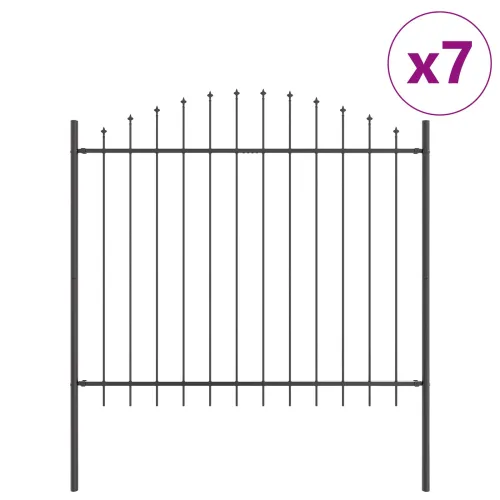 Vrtna Ograda WOERDEN 7 kom. 170 x 190 cm Siva - 1190 cm 125-150 cm Siva Cijena