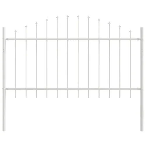 Vrtna Ograda WOERDEN 2 kom. 170 x 140 cm Bijelo - 340 cm 75-100 cm Bijelo Cijena