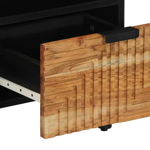 TV ormar s ladicama Smeđa 100 x 33,5 x 46 cm Čvrsto drvo manga - Masivno bagremovo drvo Cijena