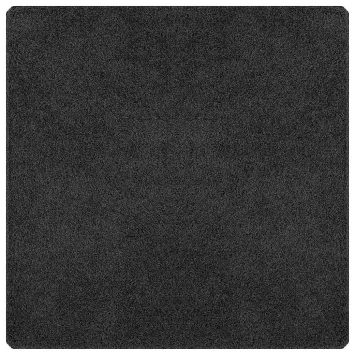 Protuklizni Shaggy Tepih Tamnosiva 160 x 160 cm PP - Tamnosiva 160 x 160 cm Cijena