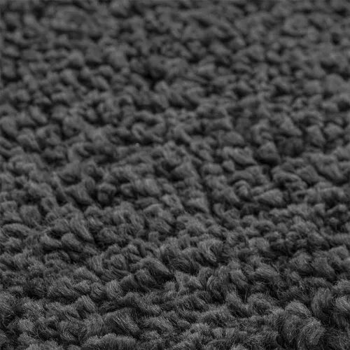 Protuklizni Shaggy Tepih Tamnosiva 90 x 90 cm PP - Tamnosiva Ø 90 cm Cijena