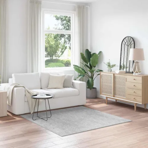 Protuklizni Shaggy Tepih Siva 160 x 160 cm PP - Siva 160 x 160 cm Cijena
