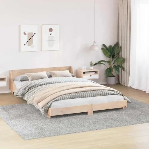 Protuklizni Shaggy Tepih Siva 240 x 340 cm PP - Siva 240 x 340 cm Cijena